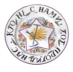 Master of the Leningrad Lomonosov Porcelain Factory - He who is not with us is against us