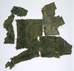 Medieval Culture of the North Caucasian Silk Road - Fragments of a Caftan Covered with a Silk Fabric with a Senmurv Pattern. (Moshchevaya Balka Burial Mound)