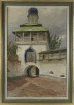 Schmidt, Genrikh Genrikhovich - The Exterior Gates of the Pskovo-Pechersky Monastery
