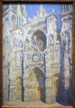 Monet, Claude - Rouen Cathedral, the Portal and Saint-Romain Tower, Full Sunlight