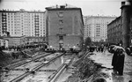 Anonymous - The reconstruction of Moscow. Moving a building on Tverskaya