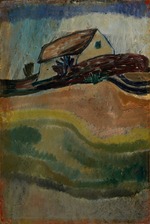 Klee, Paul - Untitled (Landscape with trees, path and meadow, Burghausen)