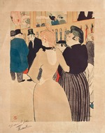 Toulouse-Lautrec, Henri, de - At the Moulin Rouge, La Goulue and her Sister (Au Moulin Rouge, La Goulue et sa sœur)