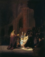 Rembrandt van Rhijn - Simeon's song of praise