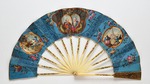 West European Applied Art - Folding fan to celebrate the wedding of Marie Antoinette and Louis XVI. (The Marriage of the Dauphin Fan)