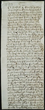 Historical Document - The Peter I' edict on the introduction of the Julian calendar in Russia