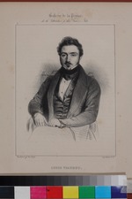 Lassalle, Émile - Portrait of the writer Louis Viardot (1800-1883)