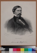 Borel, Pyotr Fyodorovich - Portrait of the author Alexander Vasilyevich Druzhinin (1824-1864)