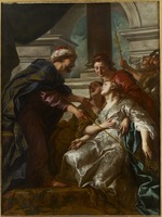 Troy, Jean-François de - Esther fainting before Ahasuerus