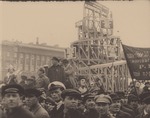 Anonymous - Parade with a model of Vladimir Tatlin's Monument to the Third International on the May Day celebration in 1925