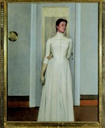 Khnopff, Fernand - Portrait of Marguerite Khnopff