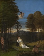 Lotto, Lorenzo - Allegory of Chastity or The dream of a young girl