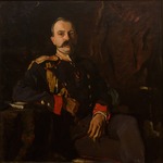 Serov, Valentin Alexandrovich - Portrait of Grand Duke George Mikhailovich of Russia (1863-1919)
