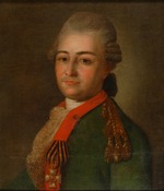 Rokotov, Fyodor Stepanovich - Portrait of Pyotr Alexeyevich Akinfov