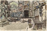 Vrubel, Mikhail Alexandrovich - Stage design for the opera The Tsar's Bride by N. Rimsky-Korsakov