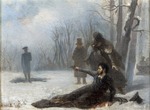 Volkov, Adrian Markovich - Duel between Alexander Pushkin and Georges d'Anthès