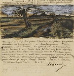 Gogh, Vincent, van - Pollard Willow. Letter to Theo van Gogh