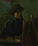 Gogh, Vincent, van - Self-portrait at the easel