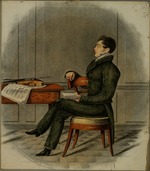 Anonymous - Portrait of the composer Daniel-François-Esprit Auber (1782-1871)