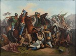 Jauslin, Karl - The Battle of Rudolph of Habsburg against Ottokar of Bohemia on 26 August 1278