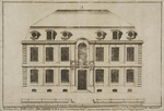 Trezzini, Domenico Andrea - Design of a Typical Facade of a Two-Storey House with an Attic for the Construction along the Neva Embankment