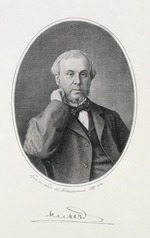 Pozhalostin, Ivan Petrovich - Portrait of Nikolay Alexeyevich Milyutin (1818-1872)