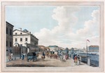 Hearne, Thomas - View of the Fontanka Embankment near the Simeon bridge in St. Petersburg