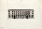 Quarenghi, Giacomo Antonio Domenico - Facade of the Hermitage Theatre in Saint Petersburg