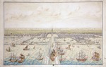 Braunstein, Johann Friedrich - Harbour at Kronshtadt. Draft
