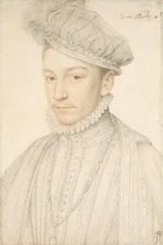 Clouet, François - Portrait of King Charles IX of France (1550-1574)