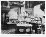 Fischer, Karl August - The Eliseyev store in Moscow. Interior of the Baccarat section