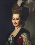 Levitsky, Dmitri Grigorievich - Portrait of Varvara Vasilyevna Golitsyna, née von Engelhardt (1757-1815)
