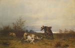 Tichmenev, Evgeny Alexandrovich - Hunting Scene