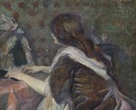 Toulouse-Lautrec, Henri, de - The Toilet. (Madame Poupoule)