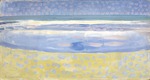 Mondrian, Piet - Sea after sunset