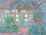 Mondrian, Piet - Cottage at sun light