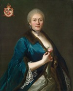 Anonymous - Portrait of the Princess Yekaterina Romanovna Vorontsova-Dashkova (1744-1810)