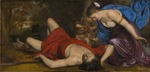 Holsteijn, Cornelis Pieterszoon - Venus and Cupid Mourning the Dead Adonis