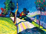 Kandinsky, Wassily Vasilyevich - Murnau, Kohlgruberstrasse