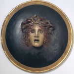 Böcklin, Arnold - Shield with the head of Medusa