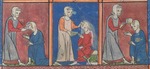 Anonymous - Cranial operation. Illustration from Practica Chirurgiae by Rogerius