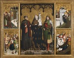 Master of St. Barbara Altarpiece, (Wilhelm Kalteysen von Aachen) - Saint Barbara Polyptych
