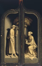 Bellegambe, Jean - Triptych of the Lamentation of Christ. (Reverse: Noli me tangere)