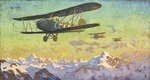 Zhaba, Alfons Konstantinovich - Overflight of the Caucasus Mountains