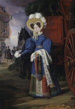 Hulst, Jan Baptist, van der - Grand Duchess Anna Pavlovna of Russia (1795-1865), Queen of the Netherlands