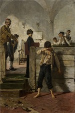 Bianchi, Mosè - The schoolmaster