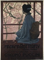 Metlicovitz, Leopoldo - Poster for the Opera Madama Butterfly by G. Puccini