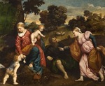 Bordone, Paris - The Mystical Marriage of Saint Catherine