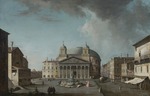 Fabris, Jacopo - View of the Pantheon in Rome