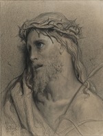 Doré, Gustave - Christ with the crown of thorns